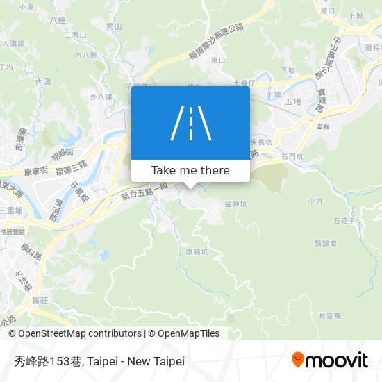 秀峰路153巷 map