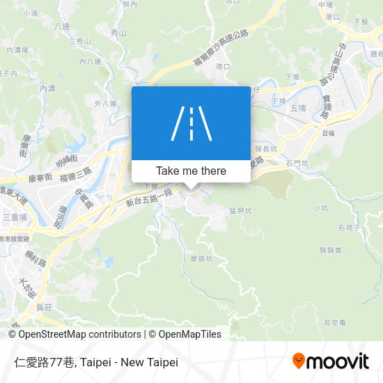 仁愛路77巷 map