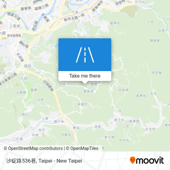 汐碇路536巷 map