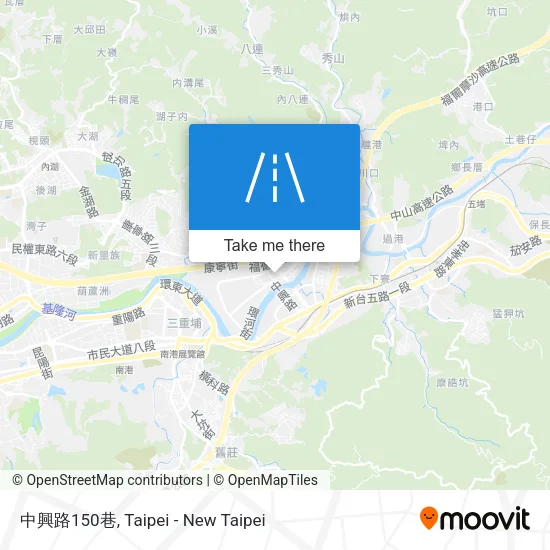 中興路150巷地圖