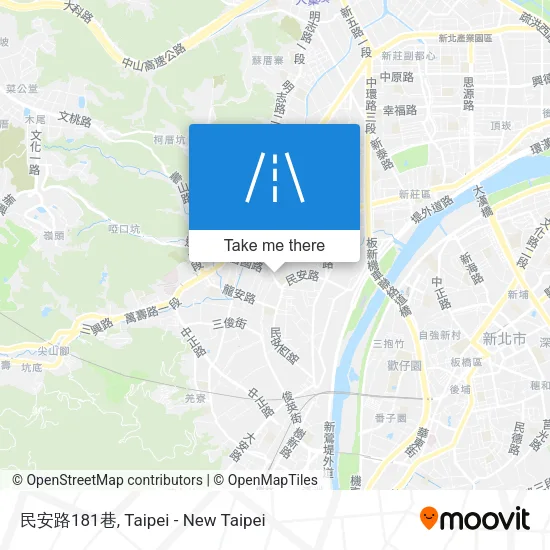 民安路181巷地圖