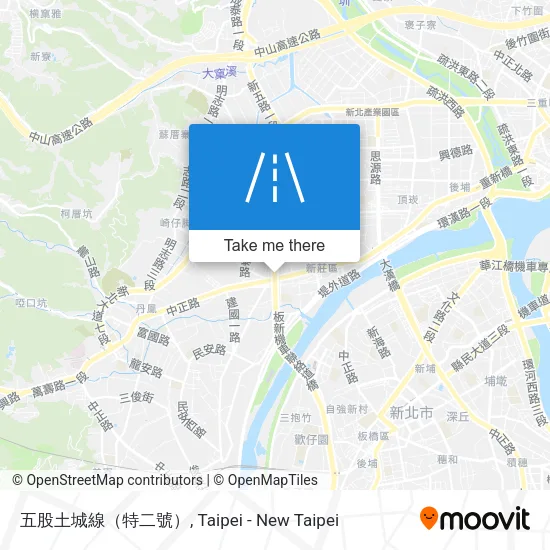 五股土城線（特二號） map