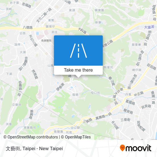 文藝街 map