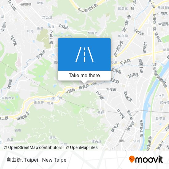 自由街 map