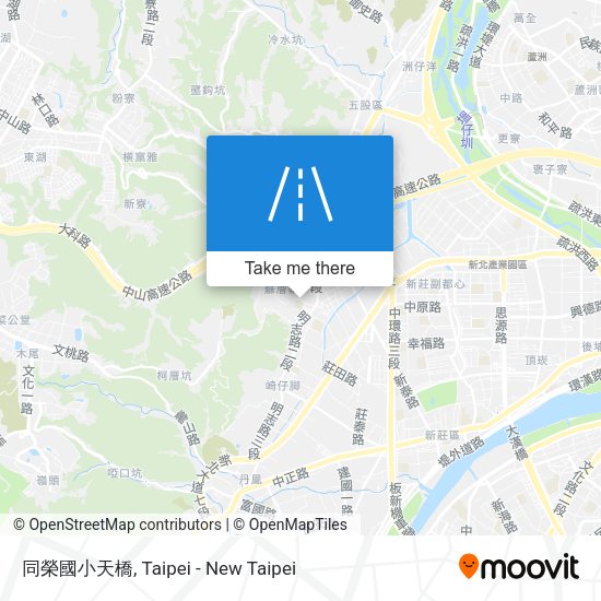同榮國小天橋 map