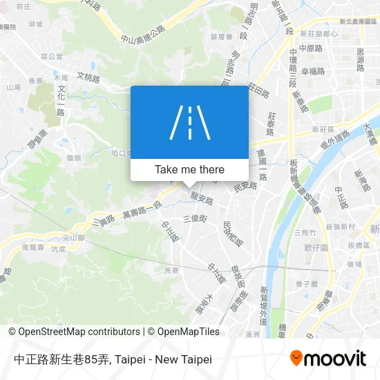 中正路新生巷85弄地圖