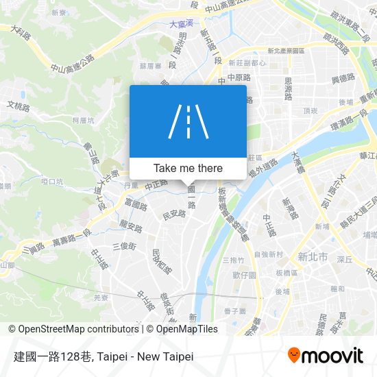 建國一路128巷地圖