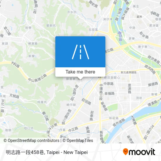 明志路一段458巷地圖