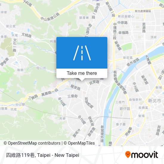 四維路119巷 map