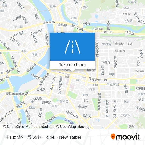 中山北路一段56巷 map