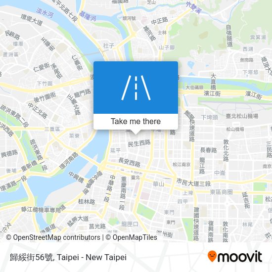 歸綏街56號 map