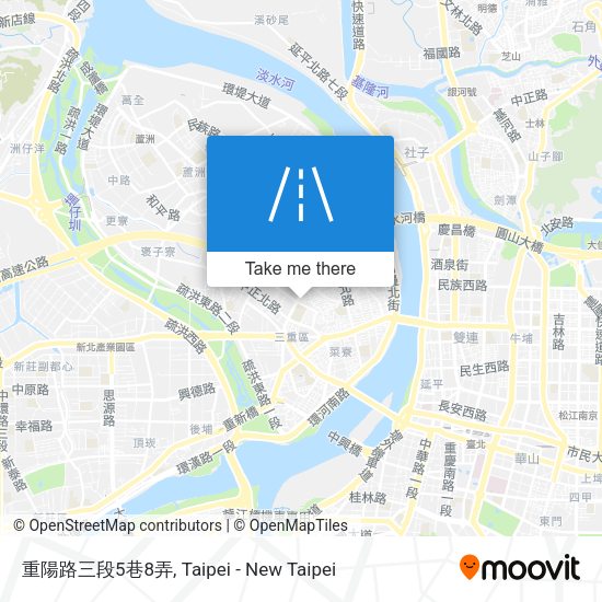 重陽路三段5巷8弄 map