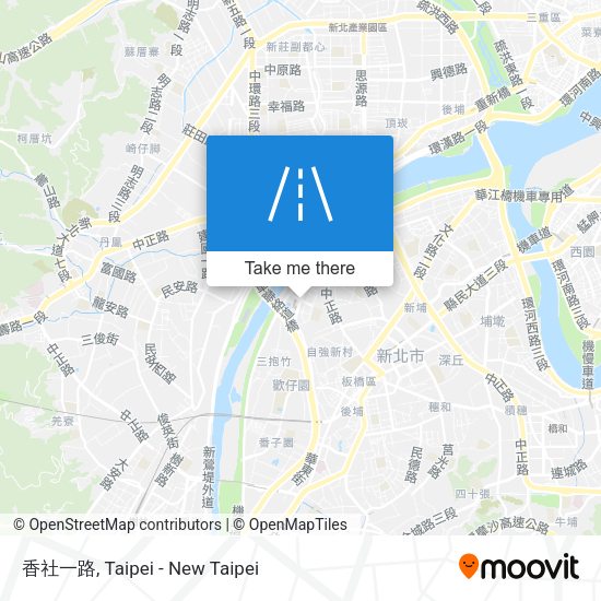 香社一路地圖