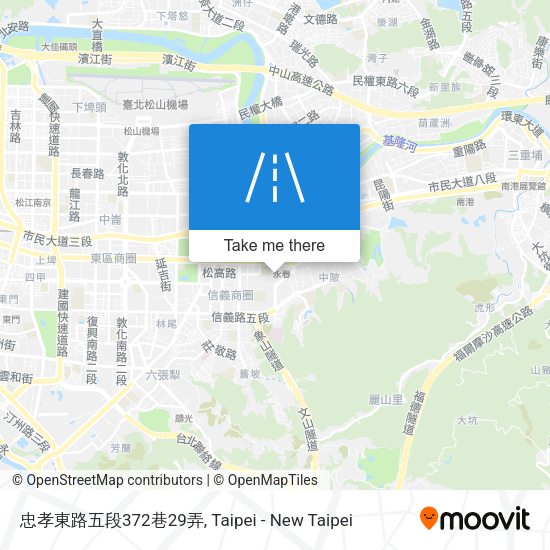忠孝東路五段372巷29弄地圖
