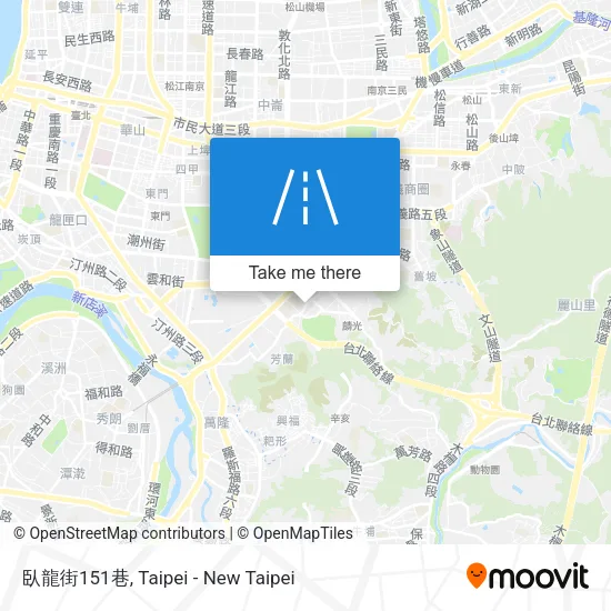 臥龍街151巷 map
