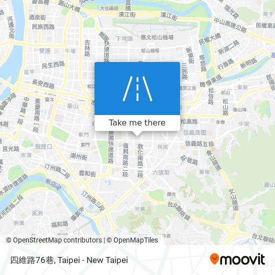 四維路76巷地圖