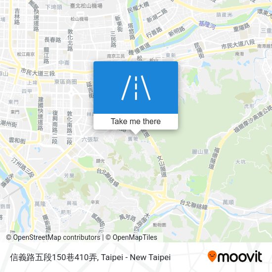 信義路五段150巷410弄地圖