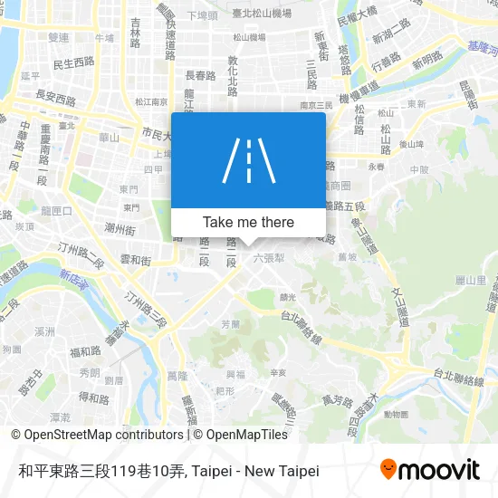 和平東路三段119巷10弄地圖
