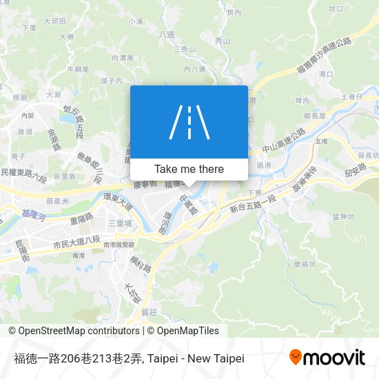 福德一路206巷213巷2弄 map