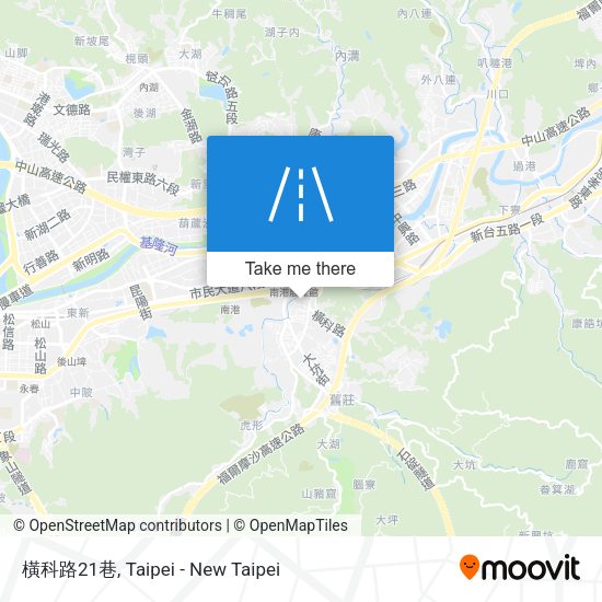 橫科路21巷 map