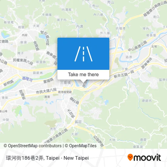 環河街186巷2弄地圖