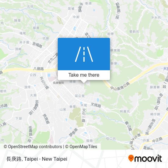 長庚路地圖