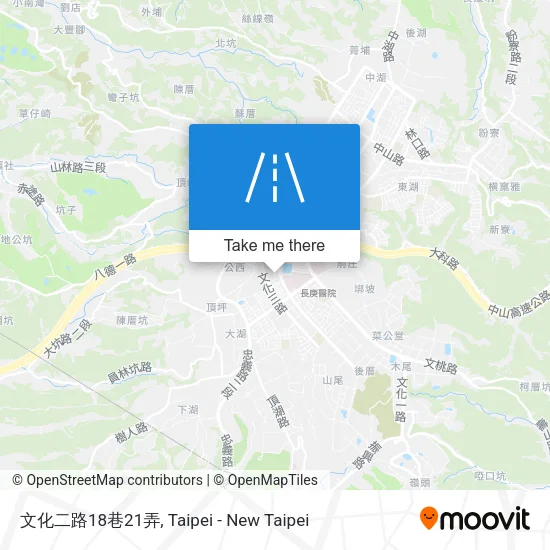 文化二路18巷21弄地圖