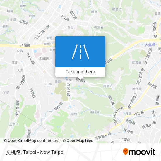 文桃路地圖