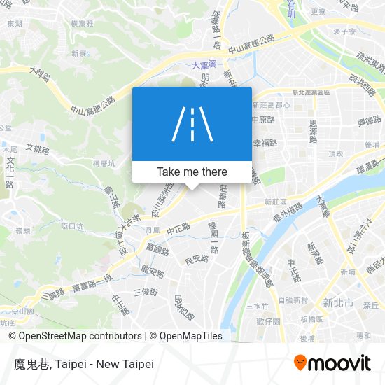 魔鬼巷 map