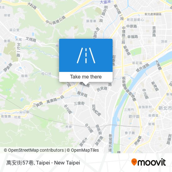 萬安街57巷 map