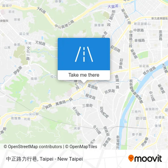 中正路力行巷 map