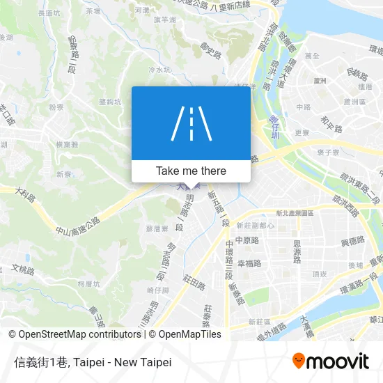 信義街1巷地圖