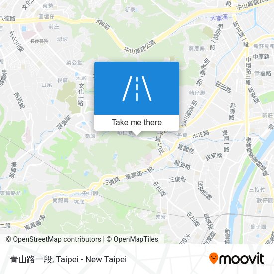 青山路一段 map