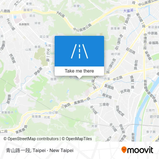 青山路一段 map