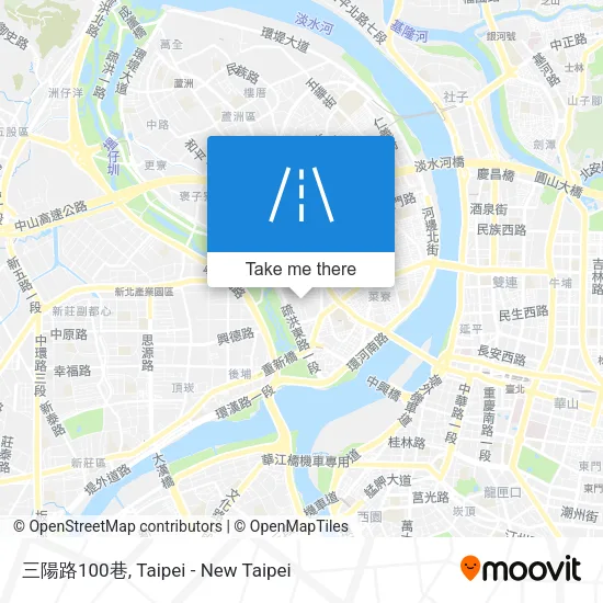 三陽路100巷地圖