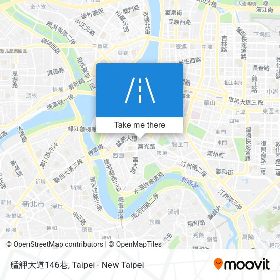 艋舺大道146巷地圖