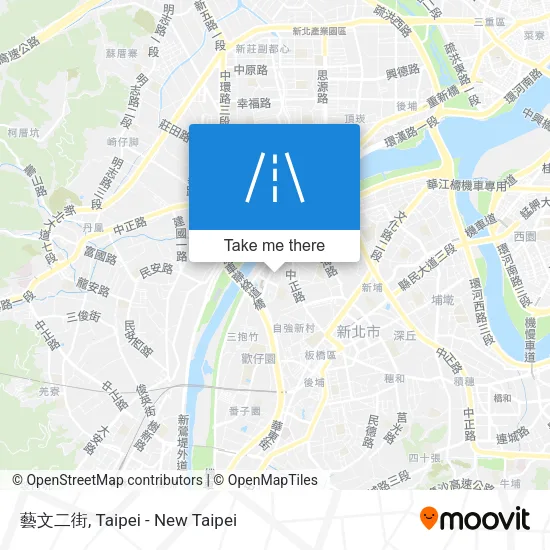 藝文二街 map