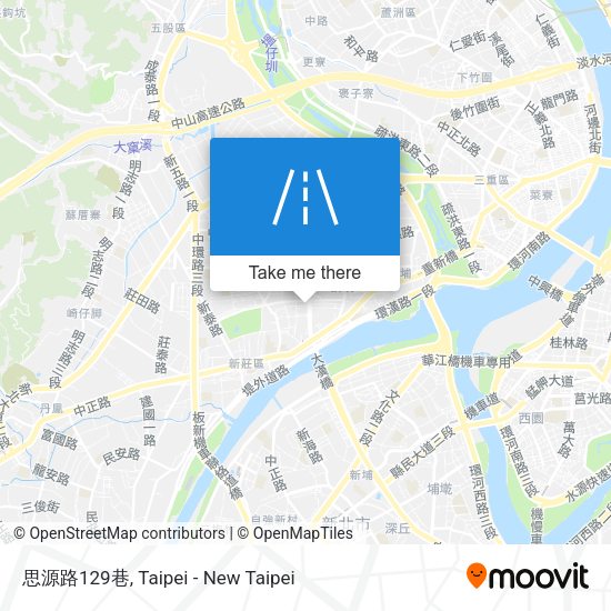 思源路129巷地圖