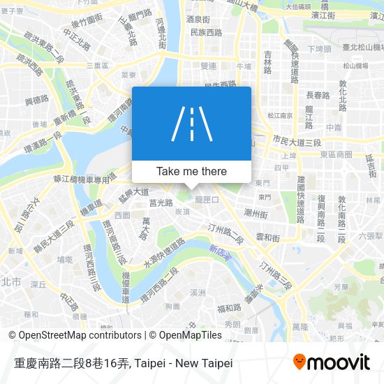 重慶南路二段8巷16弄地圖