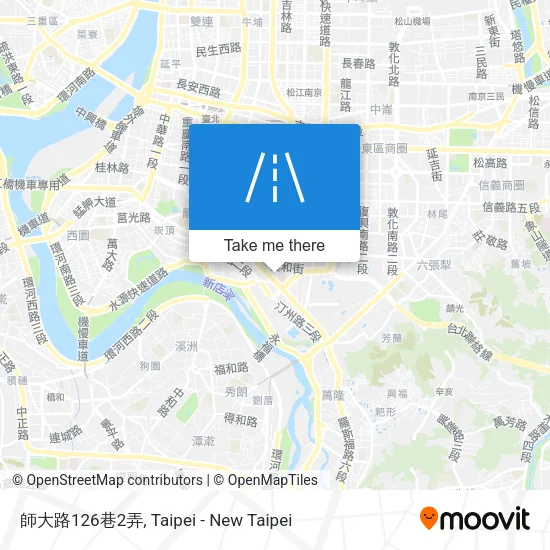 師大路126巷2弄 map