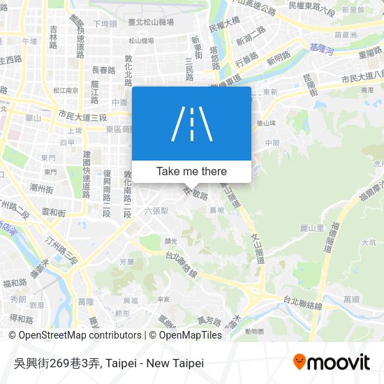 吳興街269巷3弄 map
