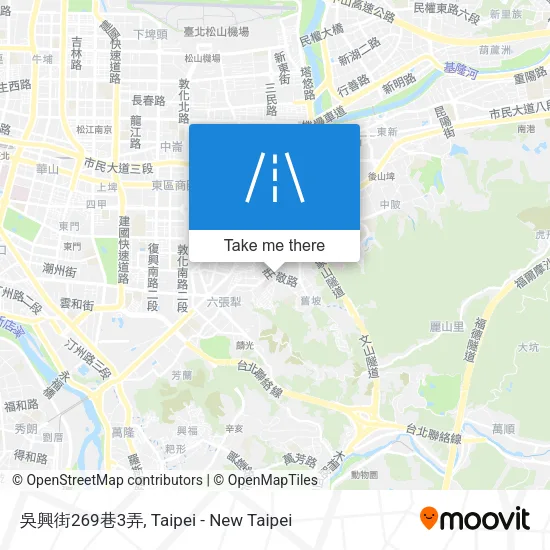 吳興街269巷3弄 map