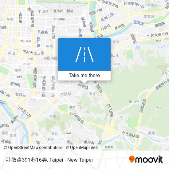 莊敬路391巷16弄地圖