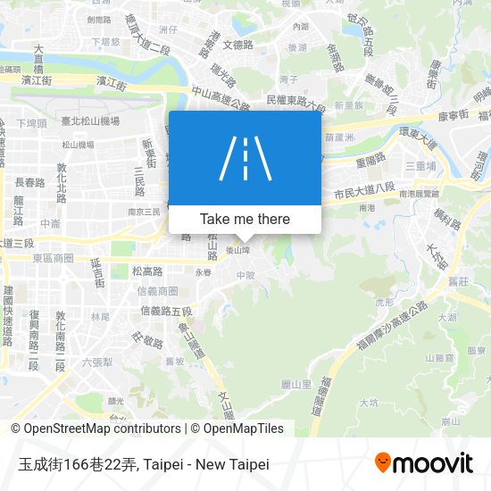 玉成街166巷22弄地圖