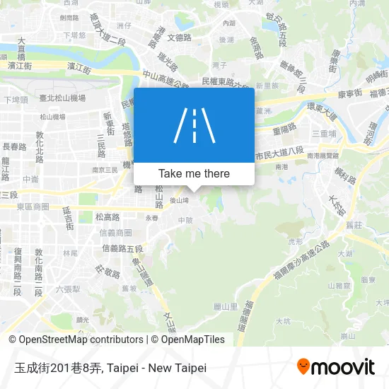 玉成街201巷8弄地圖