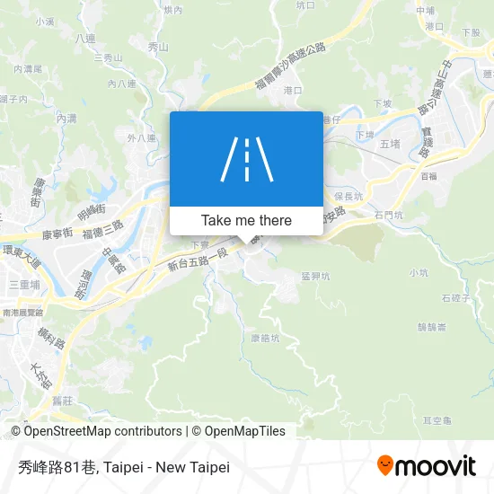 秀峰路81巷 map