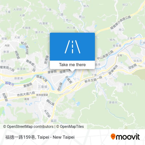 福德一路159巷 map