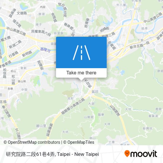 研究院路二段61巷4弄地圖