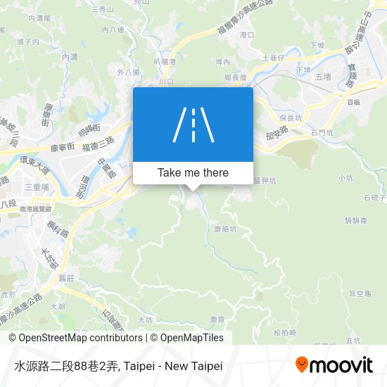 水源路二段88巷2弄地圖