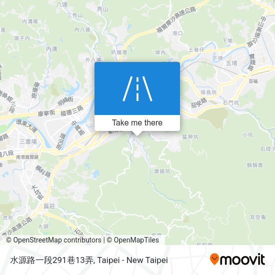 水源路一段291巷13弄地圖
